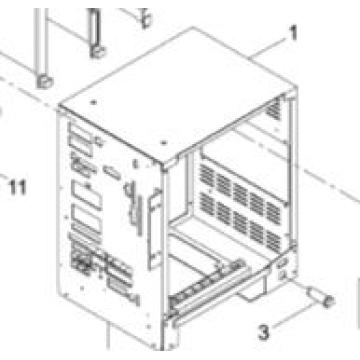 CPU-Box / CPU-Verdrahtung vom Hochgeschwindigkeits-Bildschirmdrucker (KXFK000HA00)